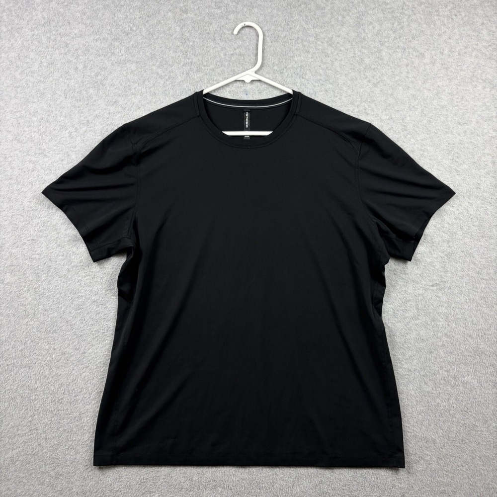Ten Thousand T Shirt Men's XL Black Performance Stretch Training Workout Run Gym